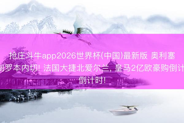 抢庄斗牛app2026世界杯(中国)最新版 奥利塞复制罗本内切! 法国大捷北爱尔兰, 皇马2亿欧豪购倒计时!